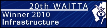 Fastwave won the 20th WAITTA 2010 Infrastructure award for our OceanStar Marine Environmental Monitoring System.